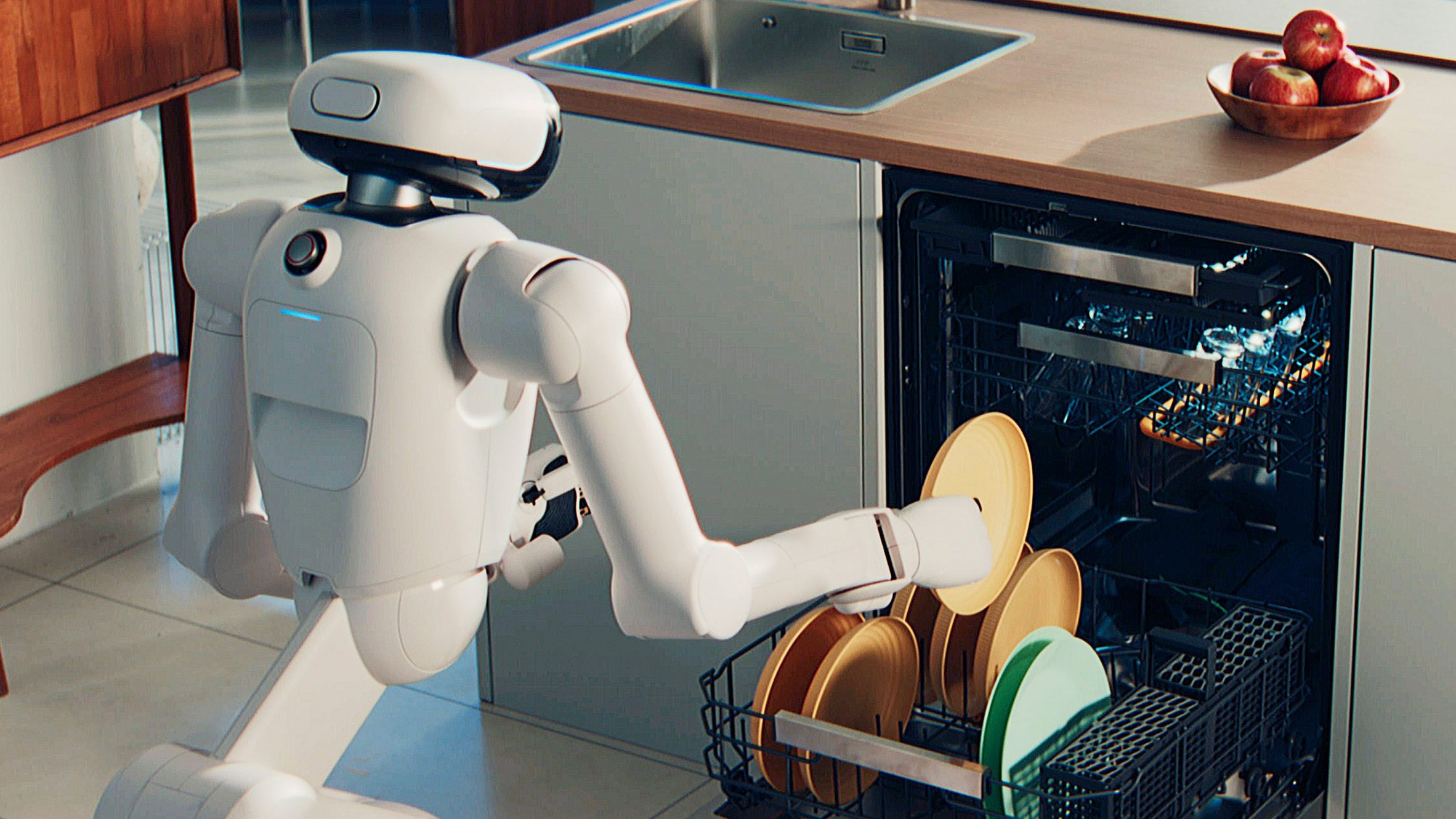 NOI loading a dishwasher